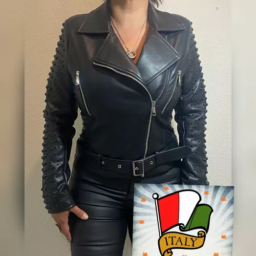 líquido mayor Contable Chaquetas De Cuero De Italiana | MercadoLibre 📦