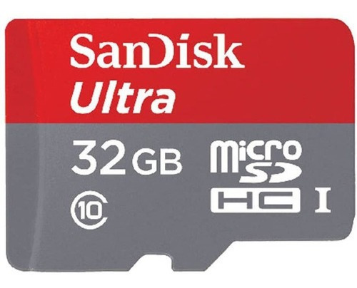 Sandisk Ultra 32gb Uhs-i/class 10 Tarjeta De Memoria Micro