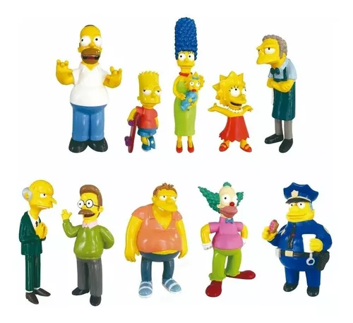 Muñecos de los sales simpsons originales