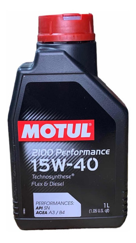 Aceite Motul 15w40 Semisintetico 2100 1 Lt