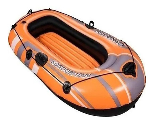 Imagen 1 de 10 de Bote Balsa Inflable Niños Pileta 61099 155x97cm Bestway