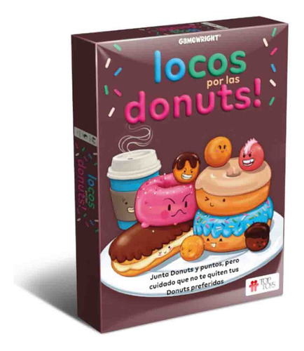 Locos Por Las Donuts (juego De Mesa) - Gamewright