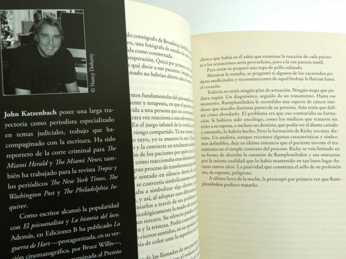 El Psicoanalista, de John Katzenbach. Editorial Ediciones B, tapa blanda en español