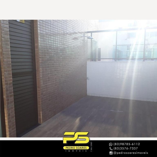 Imagem 8 de 14 de Flat Com 1 Dormitório À Venda, 38 M² Por R$ 185.000 - Intermarés - Cabedelo/pb - Fl0157