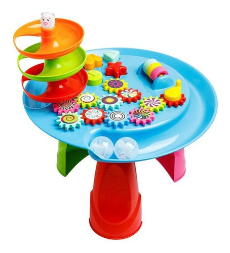 Baby Play Mesa Didática Divertida Escorregador Bola Infantil