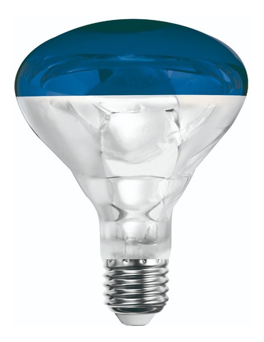 Foco De Colores Incandescente Reflector 75 W Base E27 Adir Color de la luz Azul