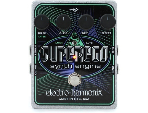 Pedal Superego Synth Electro Harmonix Made In Usa C/ Nf-e