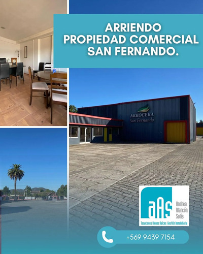 Arriendo Propiedad Comercial En  San Fernando
