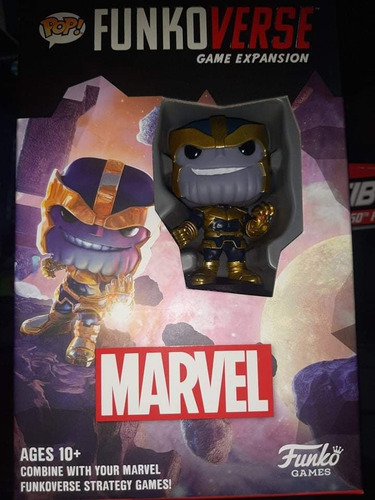 Funko Verse Strategy Game Marvel Pop Games Thanos Expansión 