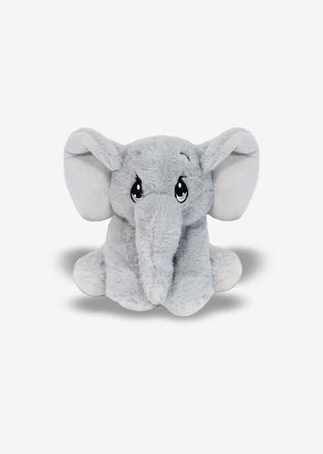 Tierno Elefante Gris-peluche- 40cms.