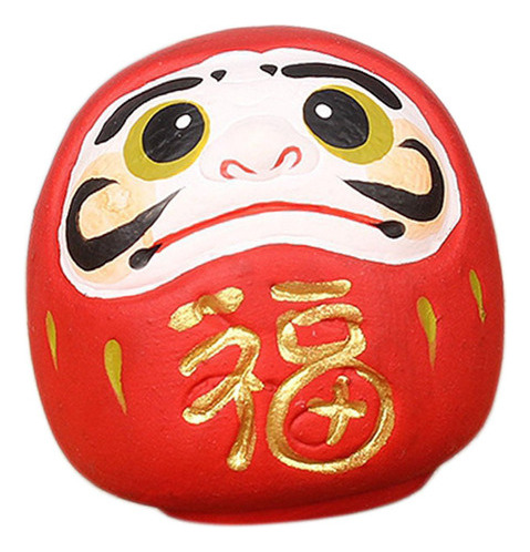 Estatua De Muñeca Daruma De Estilo Japonés, Adorno De