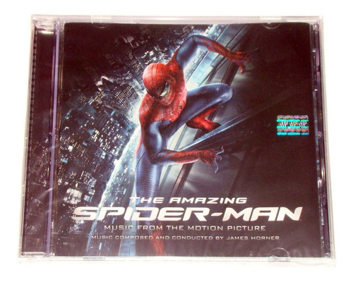 Amazing Spiderman Music From Motion Picture Cd Nuevo / Kktus