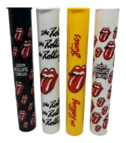 Lion Contenedor Guarda Tubo Plastico Edicion Rolling Stones