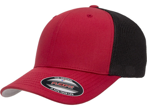 Flexfit Trucker Mesh Fitted Unisex Adultos Gorra 2 Tonos,