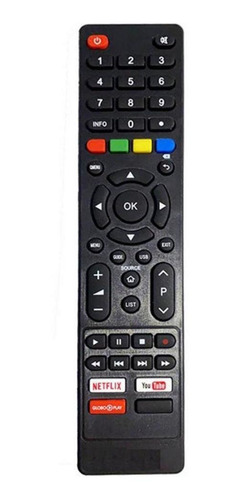 Philco Controle R.tv Netflix/youtube/globo Play Sky-9028