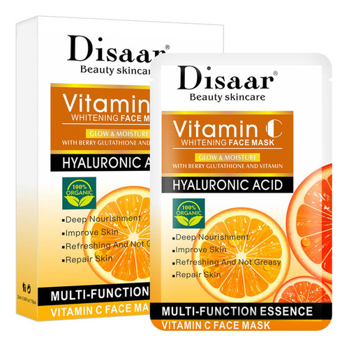 Máscara Facial Vc Essence Hidratante, Iluminadora E Hidratan