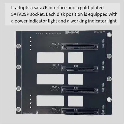 Placa Base De La Unidad De Disco Duro Ssd Hdd Sata5.1 De 6 G