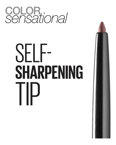 Maybelline Color Sensational Shaping Lip Liner Con Punta Aut