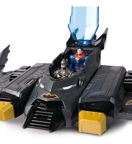 Dc Comics, Pack 2 Bonecos Com Asa De Morcego Metal Force