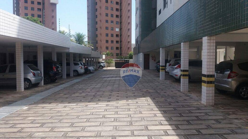 Excelente Apartamento Com 3 Dormitórios, Com Closet E Projetados À Venda, 100 M² - Candelária - Natal/rn - Ap0010