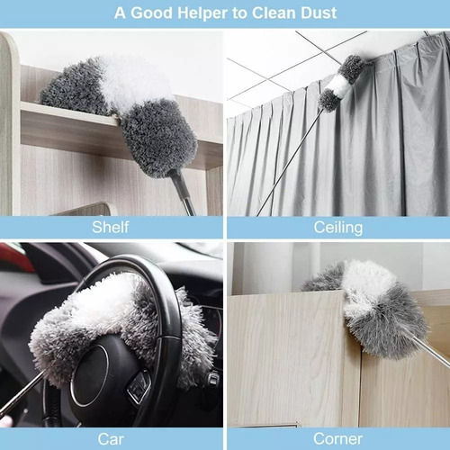 Y Plumero Retractil Microfiber Extension Powder 2.8m