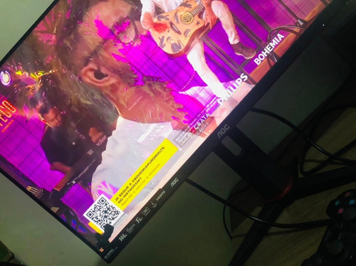 Monitor Aoc Gamer 24g2/bk - Hero 24 144hz, 1ms, Hdmi, Dp