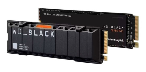 Disco Sólido Ssd Nvme Wd_black De 1 Tb Sn850 Con Disipador