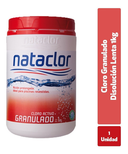 Imagen 1 de 9 de Activo Granulado X 1k Nataclor Para Pileta Disol.lenta
