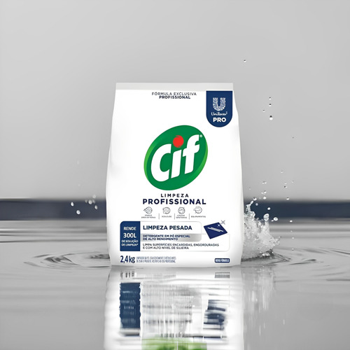 LIMPADOR EM PO LIMPEZA PESADA 2,4KG CIF (64347284)