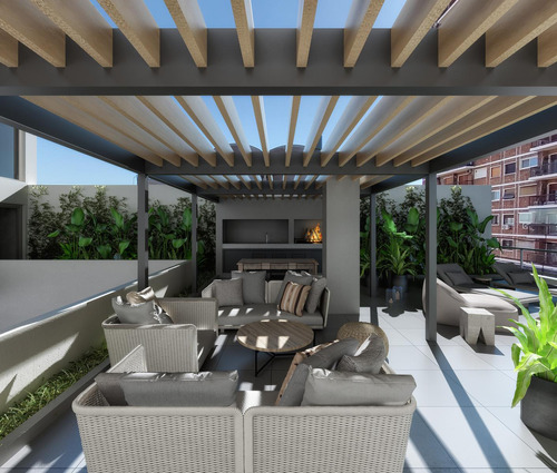 Venta Departamento 4 Ambientes Con  Gran Terraza En Construcción En Coghlan