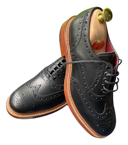Zapatos Charles Tyrwhitt Nuevos Negro Sandwell