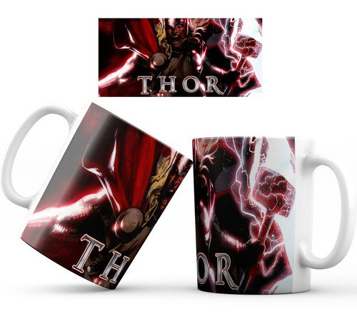 Mug Taza Thor Superheroe Marvel