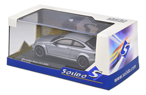 Rcds Bnz C63 Amg Black Sris 2011 1:43 Solido Cinza