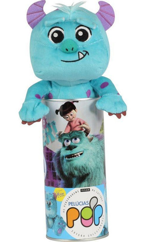 Disney Pelúcia Pop Na Latinha Sulley Big Feet-fun Divirta-se