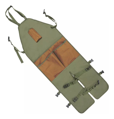 Delantal De Piernas Impermeables De Bolsillo Múltiple Oxford