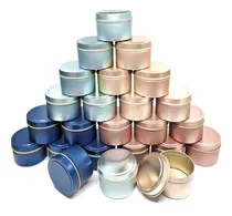 Comprar 24 Piezas De Latas Velas De 4 Oz Hacer Velas Diy, Latas...
