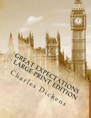 Libro Great Expectations - Large Print Edition - Dickens,...