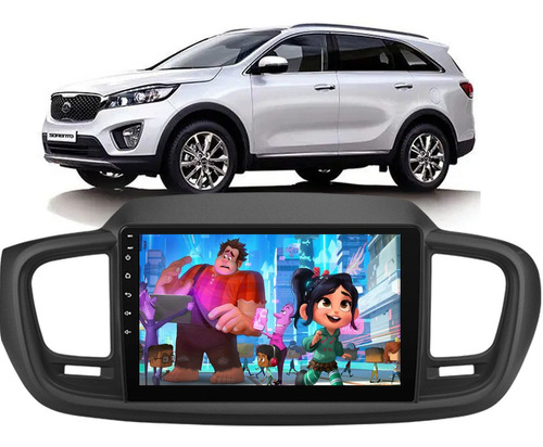 Kit Som Multimídia Kia Sorento Ex 2015 2016 2017 2018 2019