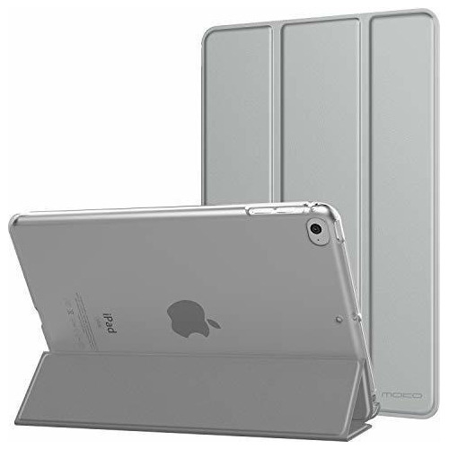 Funda Rigida Color Plata Plegable Compatible Con iPad Mini 4