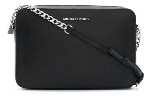 Bolsa Michael Kors Crossbody Preta Original Acambamento dos