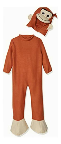 Curious George Monkey Costume, Newborn