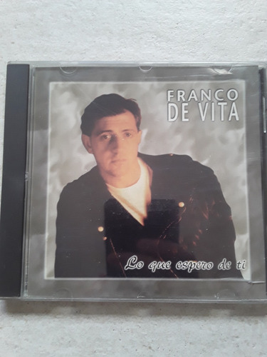 Franco De Vita - Lo Que Espero De Ti - Cd Promo / Kktus 