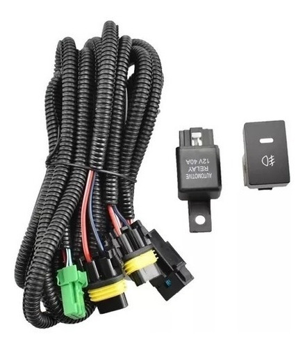 Ramal Cableado Interruptor Relay Botonera Para Neblineros