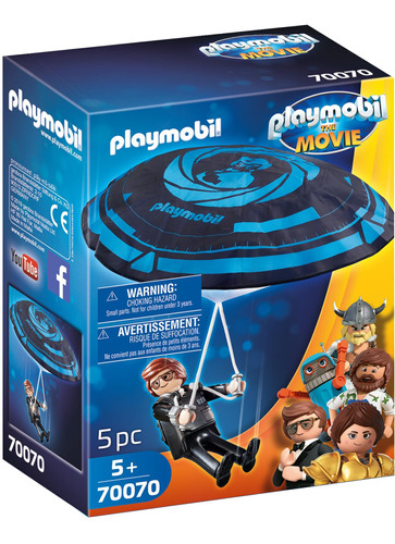 Set De Construcción Playmobil The Movie Rex Dasher Con