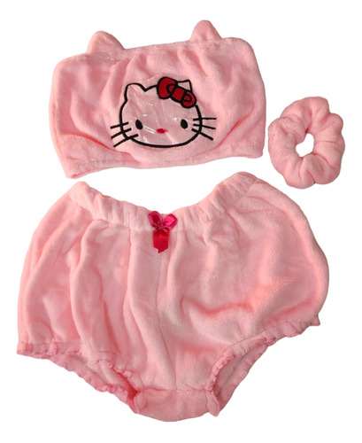 Pijama Peluche Hello Kitty.