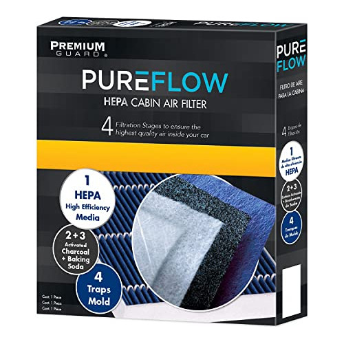 Pureflow Hepa Cabin Air Filter Pc6176hx | Fits 2023-11 ...