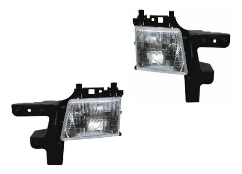 Par De Faros Dodge Van Ram 1998-1999-2000-01-2003 C/base Ty