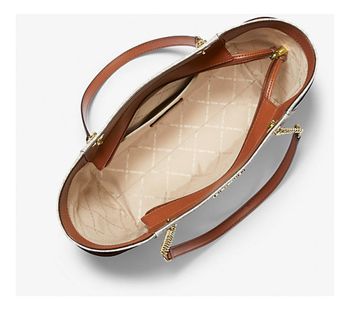 Bolso De Hombro Michael Kors Jet Set Large Signature, Color