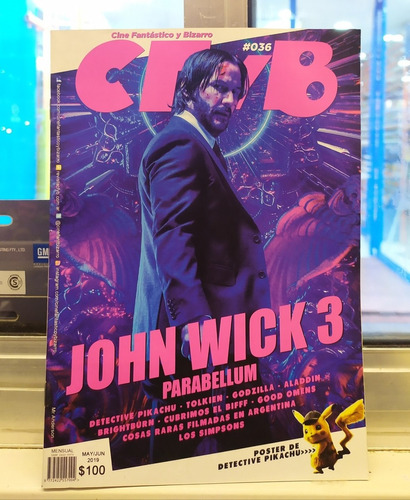 Revista Cfyb N°36 John Wick 3 Parabellum 
