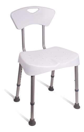 Carex Asiento De Bano Y Silla De Ducha Con Respaldo, Silla D